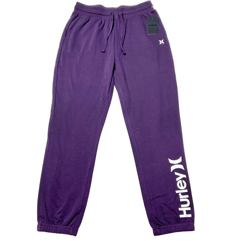 Hurley Jogger Pants Purple Women Medium Sportswear Fit Outdoor New
